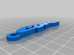 llavero cbr keychains 3d print model - Mito3D