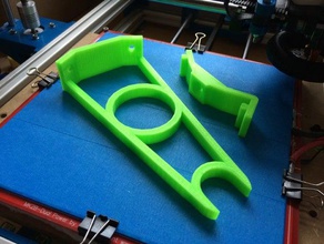 spoolholder clip-in filament-guide 3d printer accessories 3d print model - Mito3D