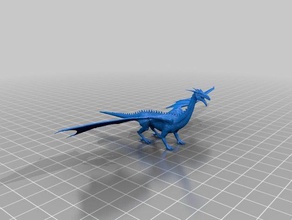 drago creature 3d print model - Mito3D