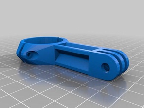 gopro clamp camera customized 3d print model - Mito3D
