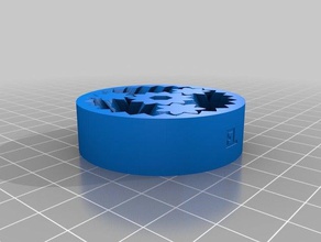 my customized gear bearing parts 3d print model - Mito3D