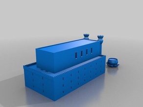 solomans temple buildings structures architecture israel seetheworld 3d print model - Mito3D