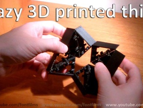 crazy 3d imprimé chose la construction les jouets puzzle 3d print model - Mito3D