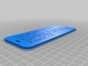 george organization customized 3d print model - Mito3D