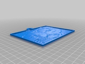 moo&myleslithopane 2d art personalizado 3d print model - Mito3D