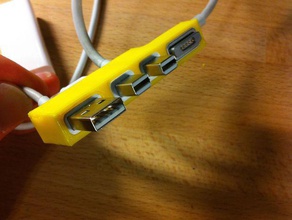 rangement de câble 15 pouces retina macbook pro openscad ordinateur magsafe mbp thunderbolt 3d print model - Mito3D