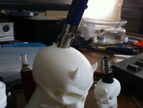 15mm cranio ecig titolare contenitori 3d print model - Mito3D