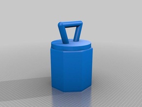 20kg de kettlebell esporte ao ar livre personalizado 3d print model - Mito3D
