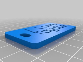Liebe toyota - Organisation angepasst 3d print model - Mito3D