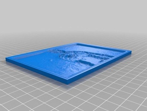 isaac clarke lithopane 2d a arte personalizado 3d print model - Mito3D
