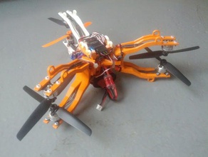 hexacopter y6 rc i veicoli multicopter 3d print model - Mito3D