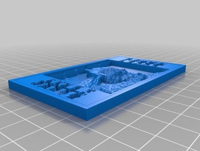 eric light box 2d art personalizzato 3d print model - Mito3D