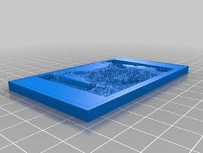 mina-Licht-box 2d Kunst angepasst 3d print model - Mito3D