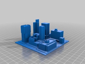 phoenix skyline 3d stampa 3d print model - Mito3D