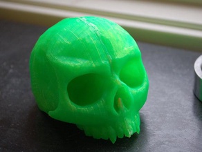 skull Schaltknauf Skulpturen 3d print model - Mito3D