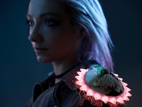 cyberpunk spikes accessories accessory cosplay cyber punk diffuser fashion flexible glowing led neopixel wearable 3d print model - Mito3D
