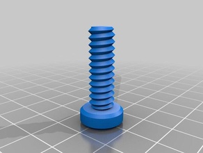 my customized nut job bolt washer threaded rod factory diy 3d print model - Mito3D