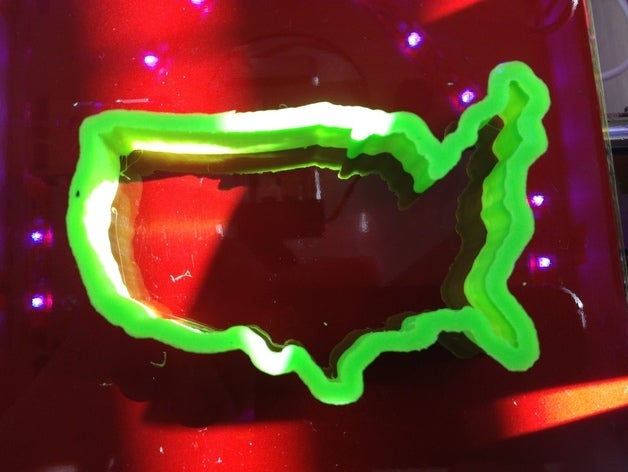 us cookie cutter kitchen dining 4th creator day indepence july omnomnom states united usa 3D print model - Mito3D