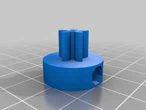 conjunto de engrenagens colaboração extrusora 3d a impressora partes 3d print model - Mito3D