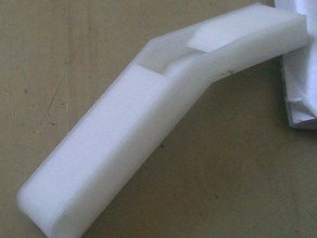 simples de um tom flauta orifício brinquedo jogo os acessórios apito 3d print model - Mito3D