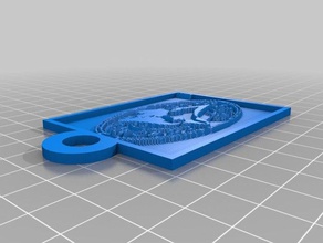 blue jays 2d sanat özelleştirilmiş 3d print model - Mito3D