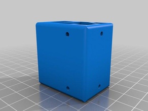 2020 printer slides 3d parts bosch delta kossel mini misumi slider 3d print model - Mito3D