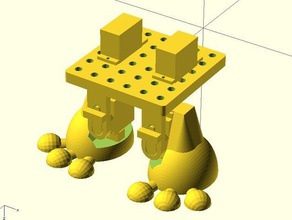 mybiped Robotik 3d print model - Mito3D