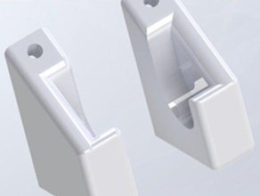 filamento asta di staffe montaggio verticale gambe del tavolo 3d la stampante accessori 3d print model - Mito3D