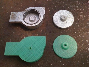 match Platte vibrator casting-Muster-core-Form andere 3d print model - Mito3D
