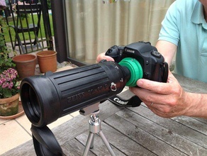 canon ef digiscoping de montage sport à l'extérieur l'observation des oiseaux la photographie 3d print model - Mito3D