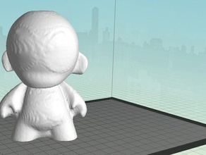 munny le scansioni repliche kidrobot makerbotdigitizer giocattolo ttc vinile 3d print model - Mito3D
