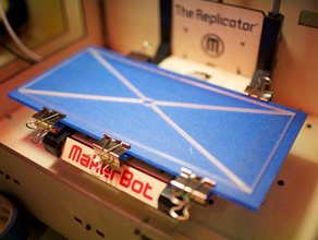 el replicador de construir la placa extensión 39 más grande 3d impresora accesorios 3d print model - Mito3D