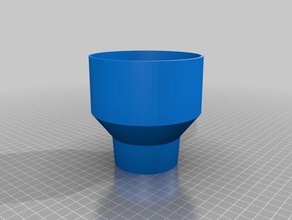 filastruder erweitert hopper vertikale Montage 3d drucken big Rutsche extruder filament Wand 3d print model - Mito3D