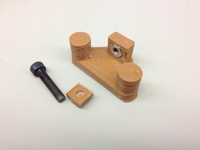 adjustable belt tensioner 3d printer accessories autodesk inventor m4 3d print model - Mito3D