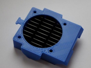 reprap pro ormerod iamburnys un pedazo de reemplazo hotend ventilador ductheatsink conducto paramétricas 3d la impresora partes aire el flujo monte reprappro sensor actualización 3d print model - Mito3D