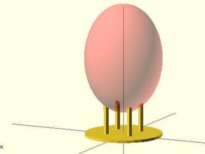 fine egg holder other 3d print model - Mito3D