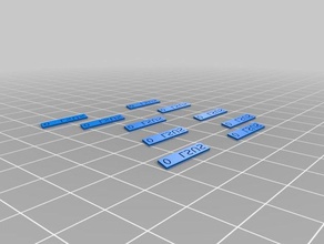 lsus tags outros 3d print model - Mito3D