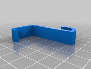 pan lid hook kitchen dining 3d print model - Mito3D