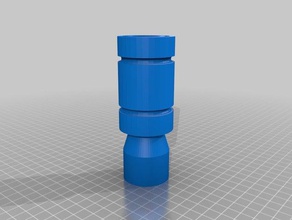 nerf-suppressor-Projekt 1 - Spielzeug Spiel Zubehör 3d print model - Mito3D
