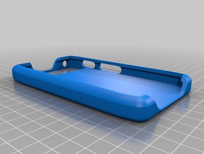 motorola droid razer cover blank mobile phone razr 3d print model - Mito3D