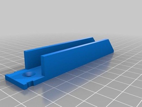 k8200 heatbed cable bridge parameteric remix 3d printer parts 3d print model - Mito3D