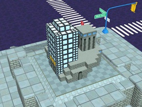 blok torres, arranha-céus brinquedos jogos blokify bloks crianças 3d print model - Mito3D