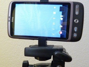 smartphone tripod mount mobile 3d ultimaker 3d print model - Mito3D