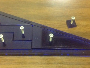 lasercut triangolo non di puzzle 3d print model - Mito3D