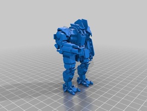 mwo mechwarrior centurion andere 3d print model - Mito3D