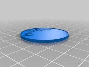 proexpo 2014 coins badges customized 3d print model - Mito3D