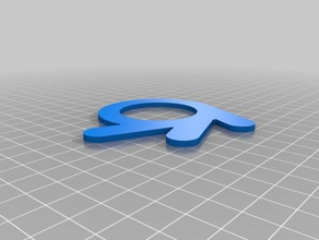 blender logo Anahtarlık 3d print model - Mito3D