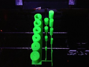 i cilindri di prova 3d la stampa test 3d print model - Mito3D