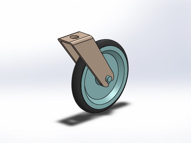 la rueda giratoria robótica 3D print model - Mito3D