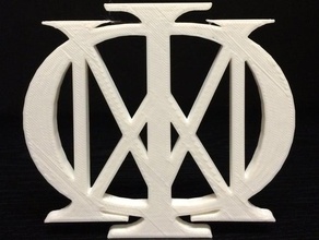 dream theater logo other drummer labrie mangini myung petrucci portnoy rudess 3d print model - Mito3D